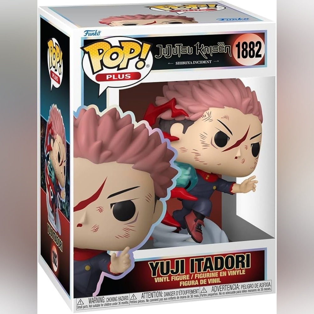 Funko Pop! Plus Jujutsu Kaisen Yuji Itadori Figure